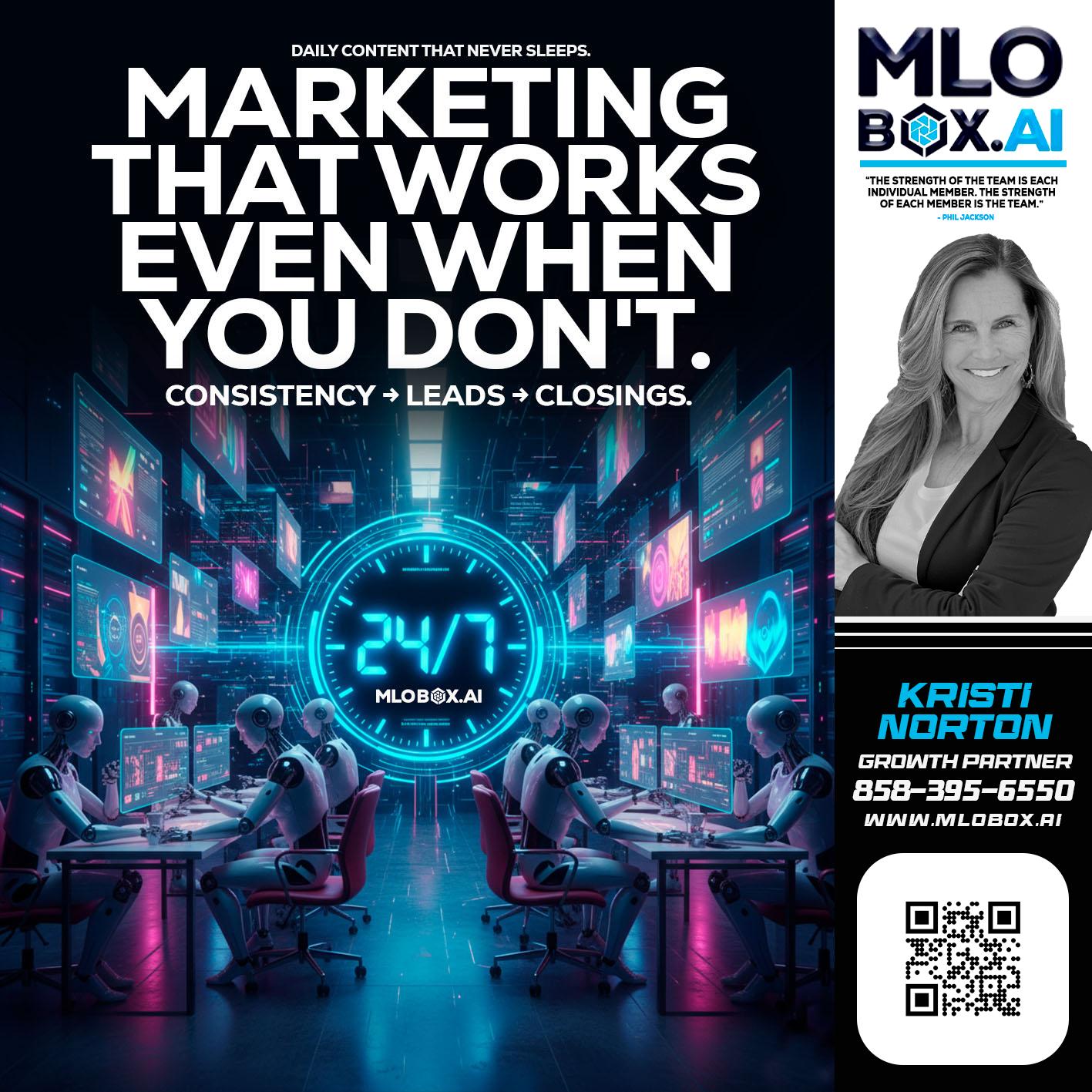 MARKETING THAT WORKS - Kristi Norton -The Home Loan Mom