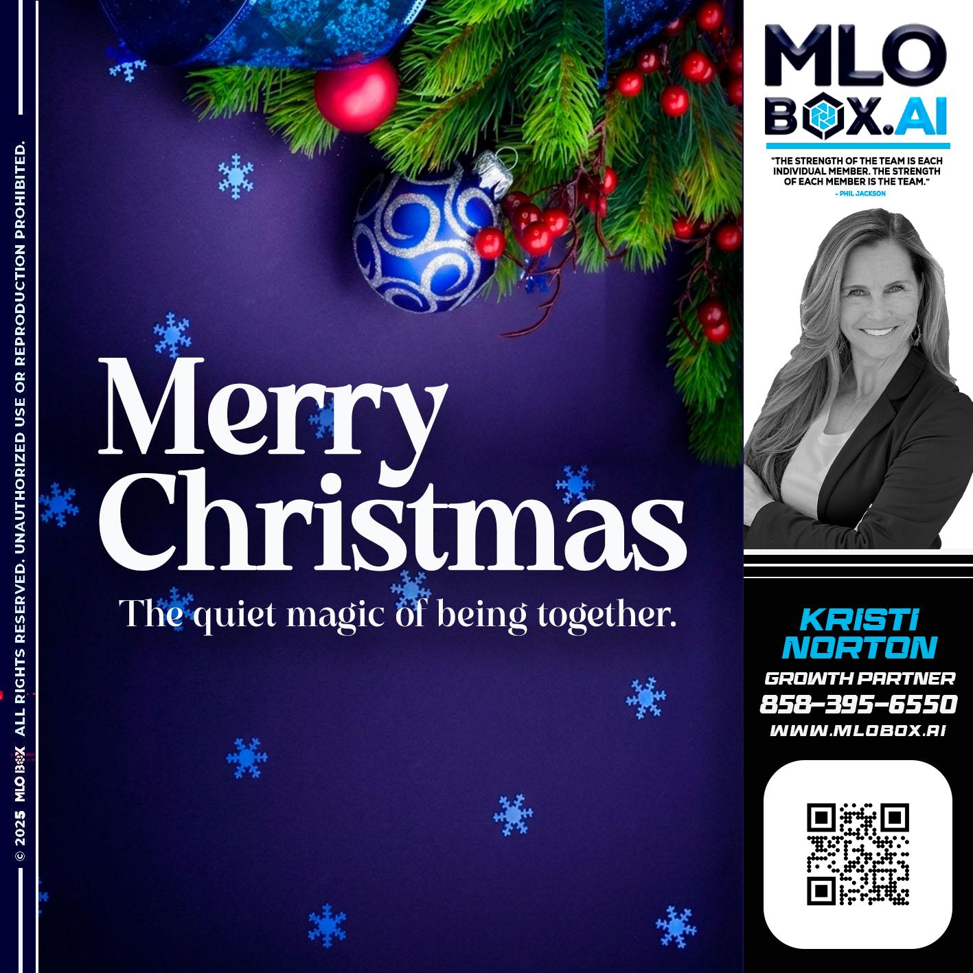 merry christmas - Kristi Norton -The Home Loan Mom