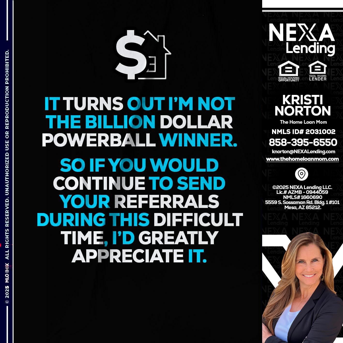 IT TURNS - Kristi Norton -The Home Loan Mom