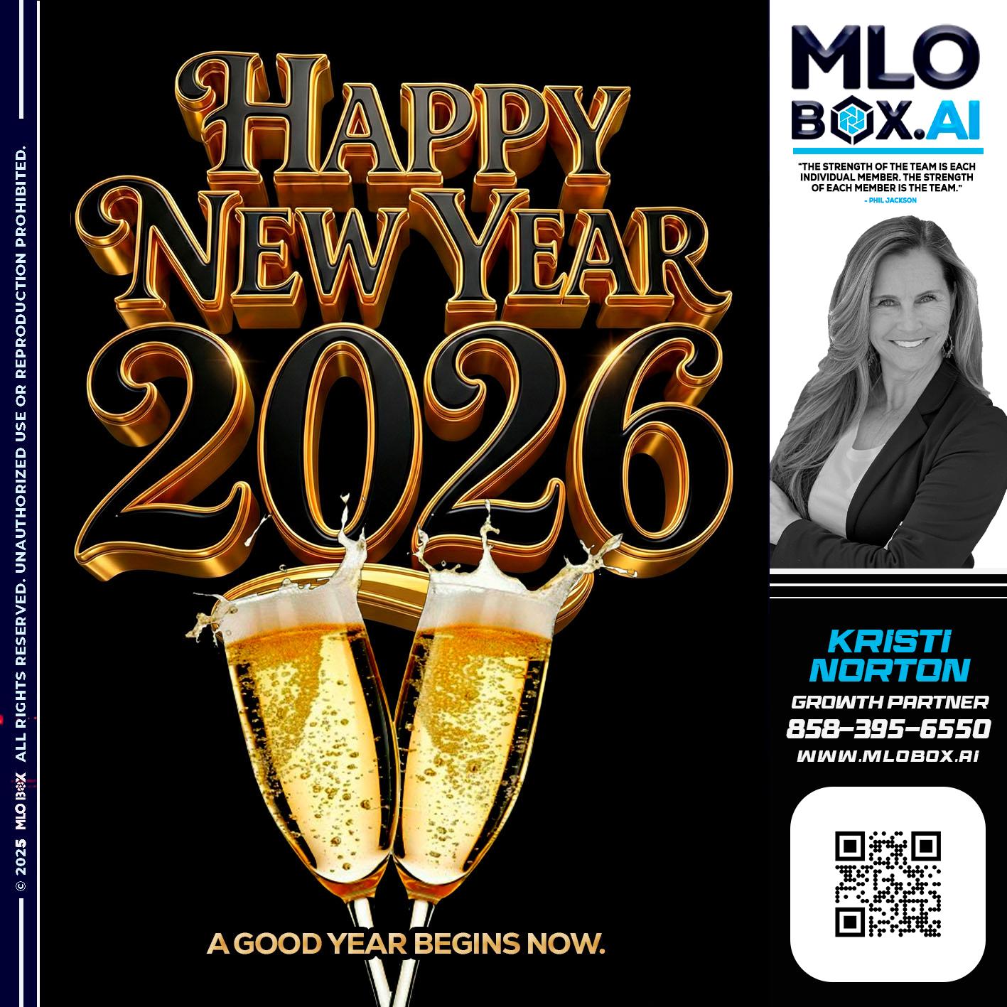 HAPPY NEW YEAR - Kristi Norton -The Home Loan Mom