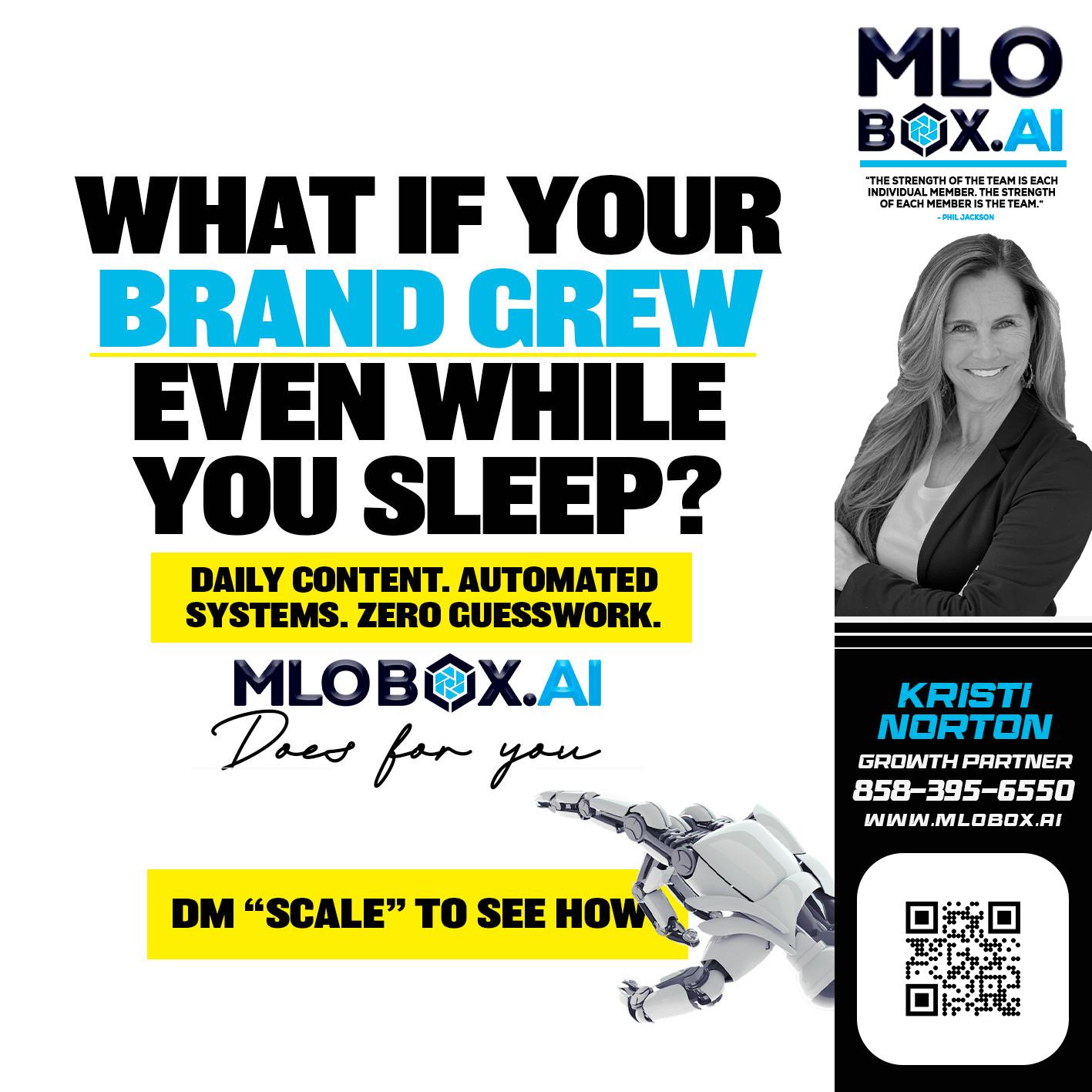 WHAT IF YOUR BRAND GREW - Kristi Norton -The Home Loan Mom