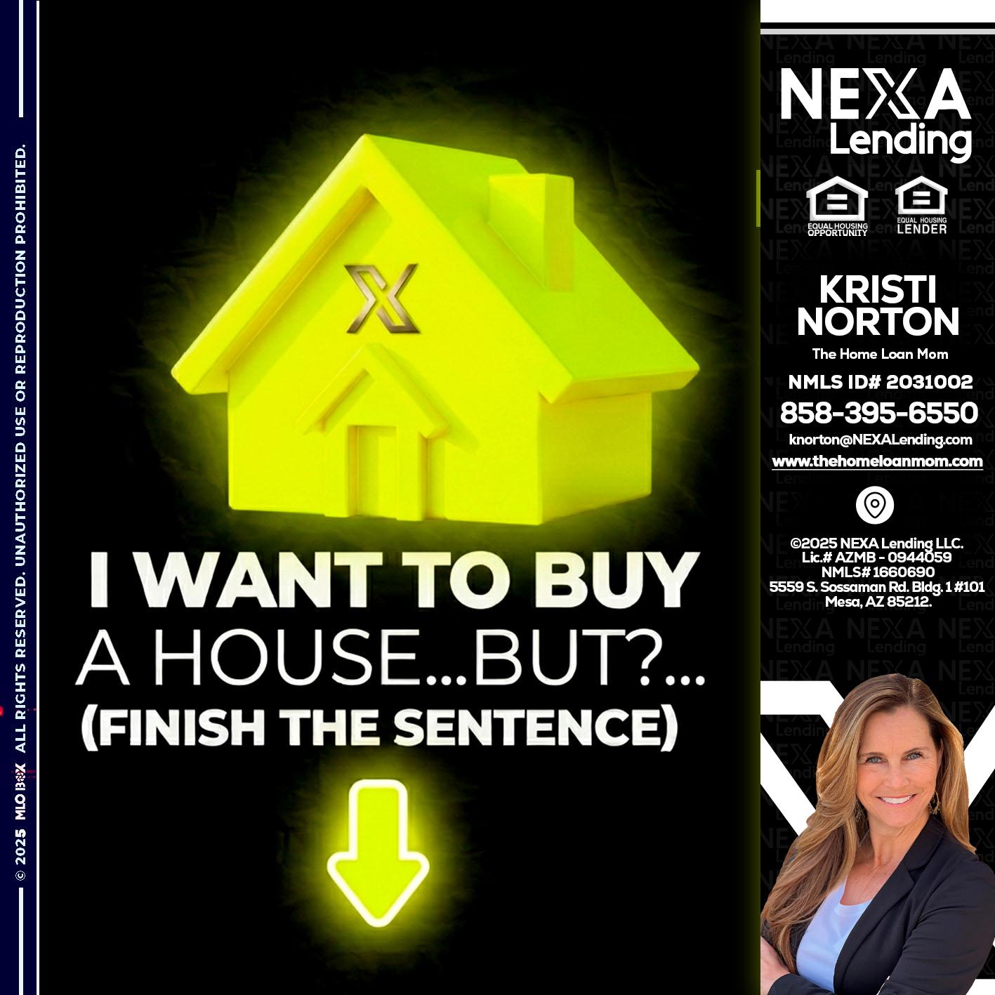 i want to buy - Kristi Norton -The Home Loan Mom