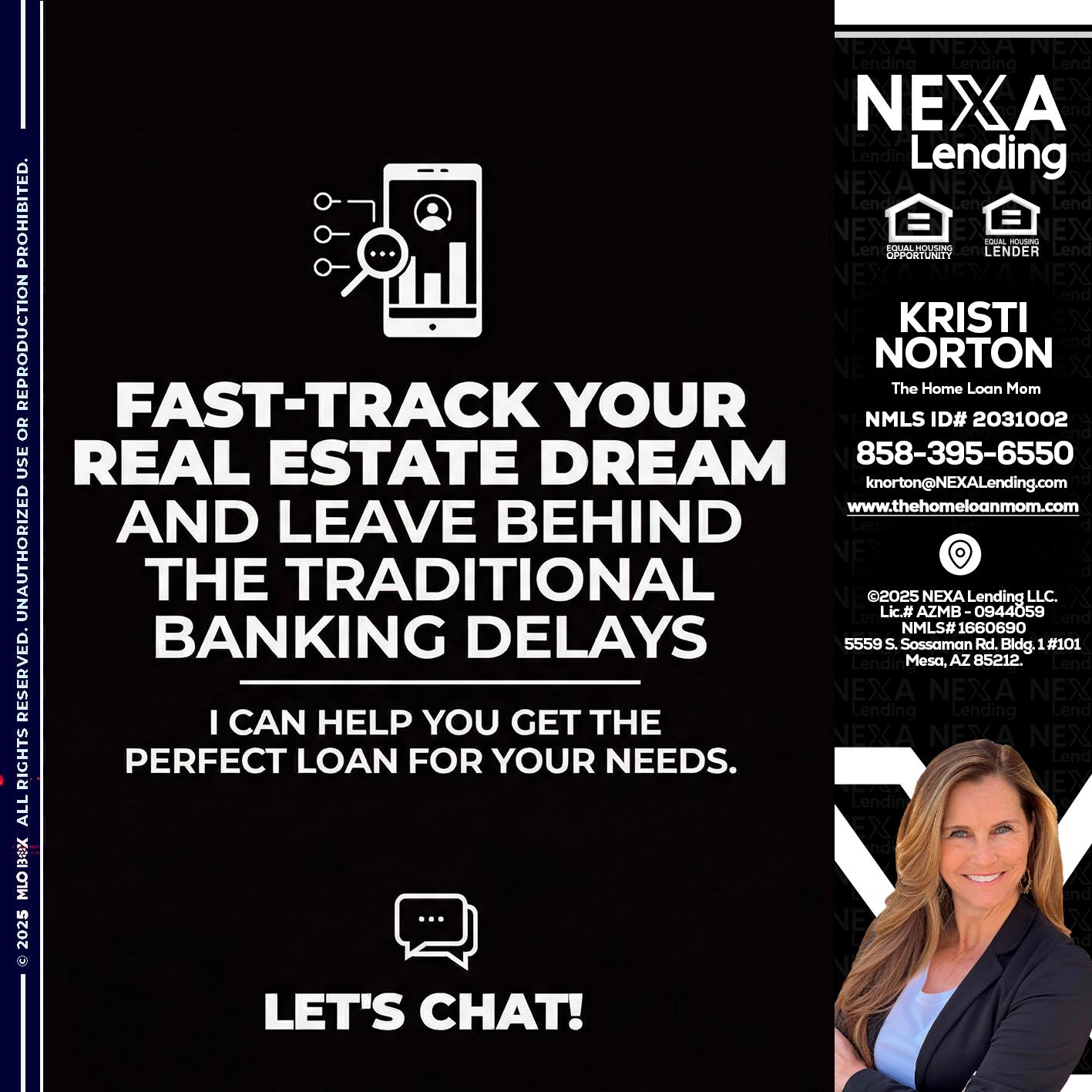 FAST TRACK - Kristi Norton -The Home Loan Mom