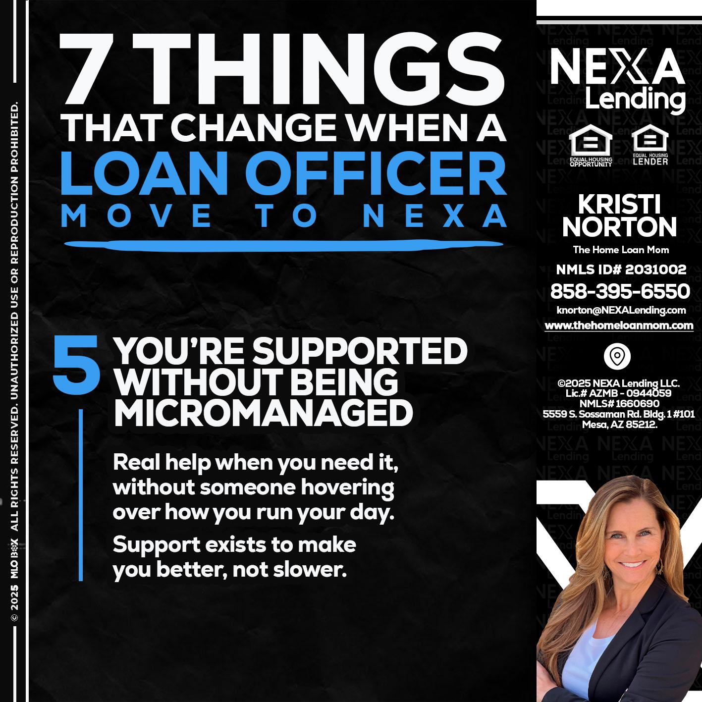 7 THINGS (5) - Kristi Norton -The Home Loan Mom