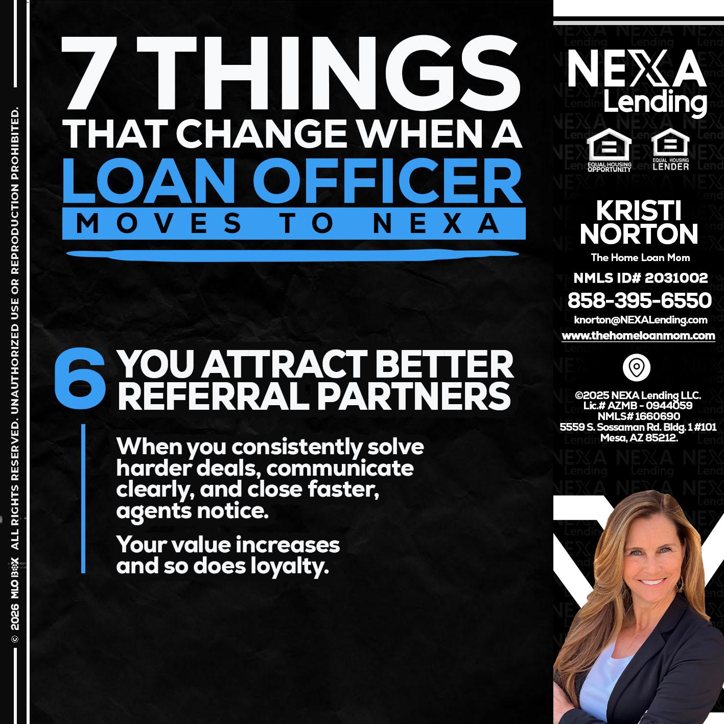 7 THINGS (6) - Kristi Norton -The Home Loan Mom
