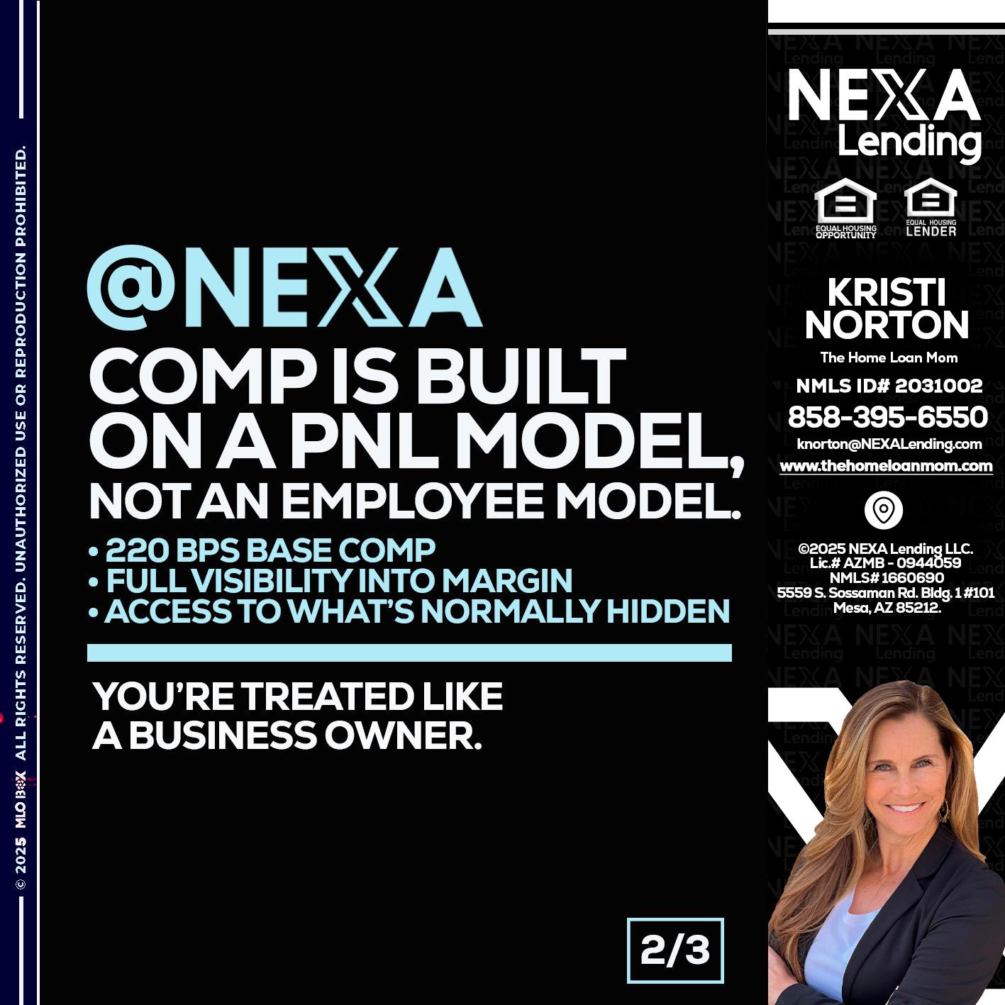 2 OF 3 - Kristi Norton -The Home Loan Mom