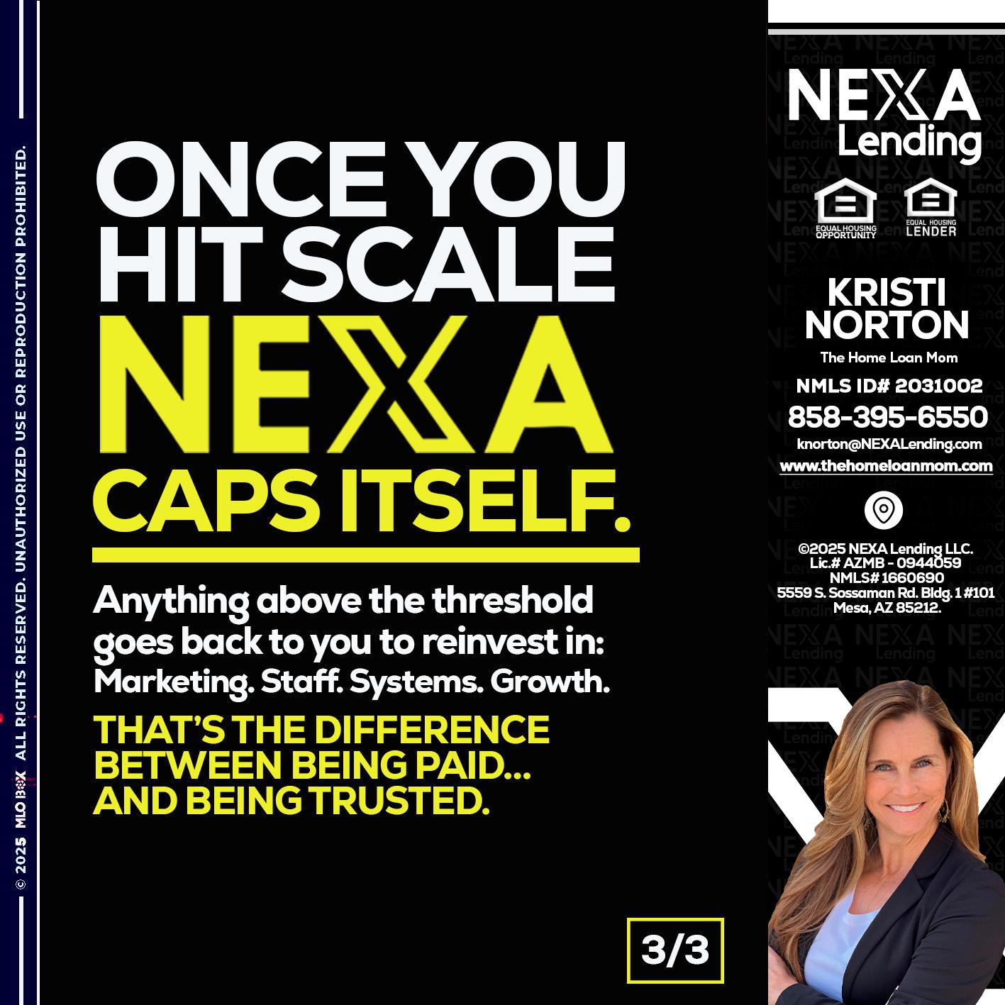 3 OF 3 - Kristi Norton -The Home Loan Mom