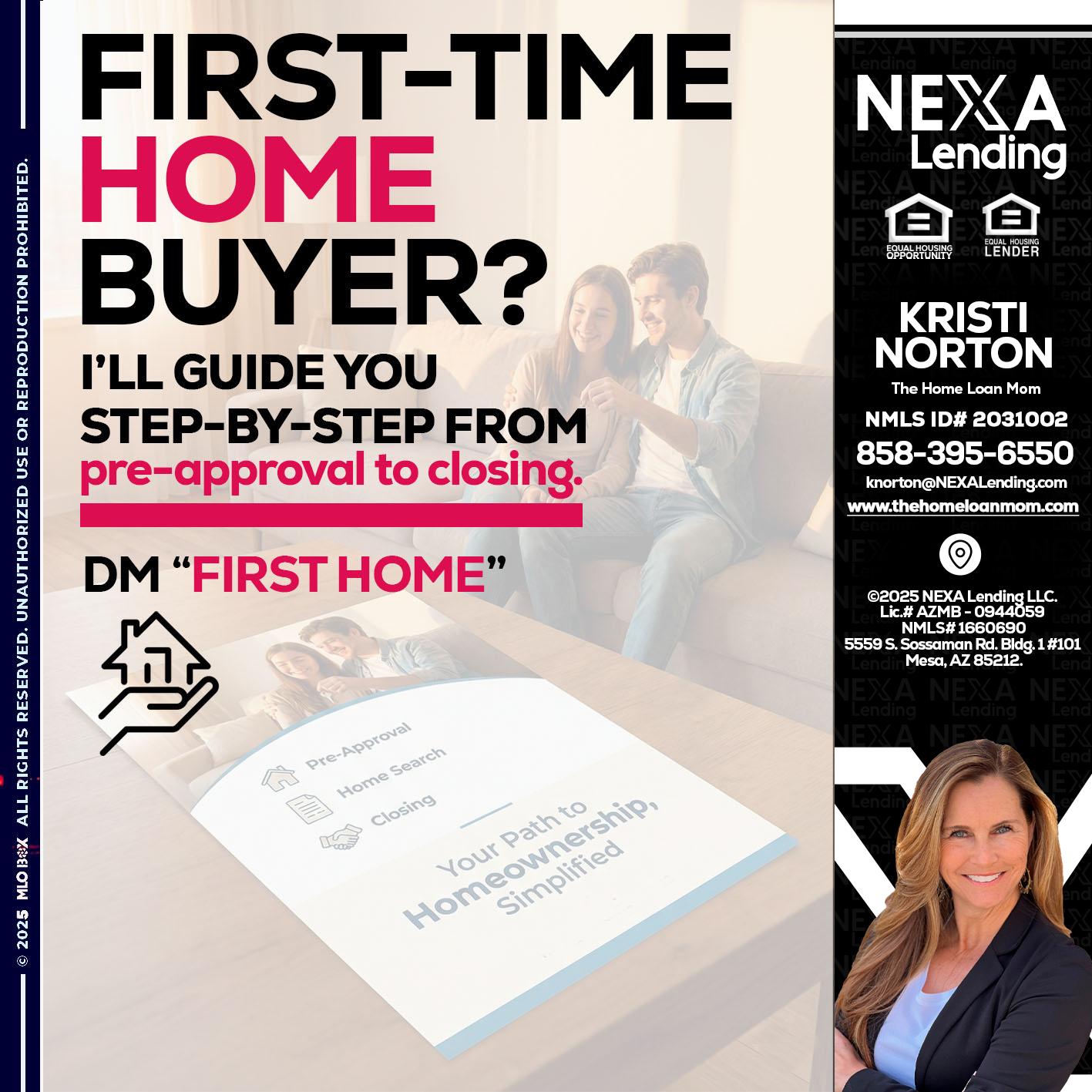 first time home buyer - Kristi Norton -The Home Loan Mom