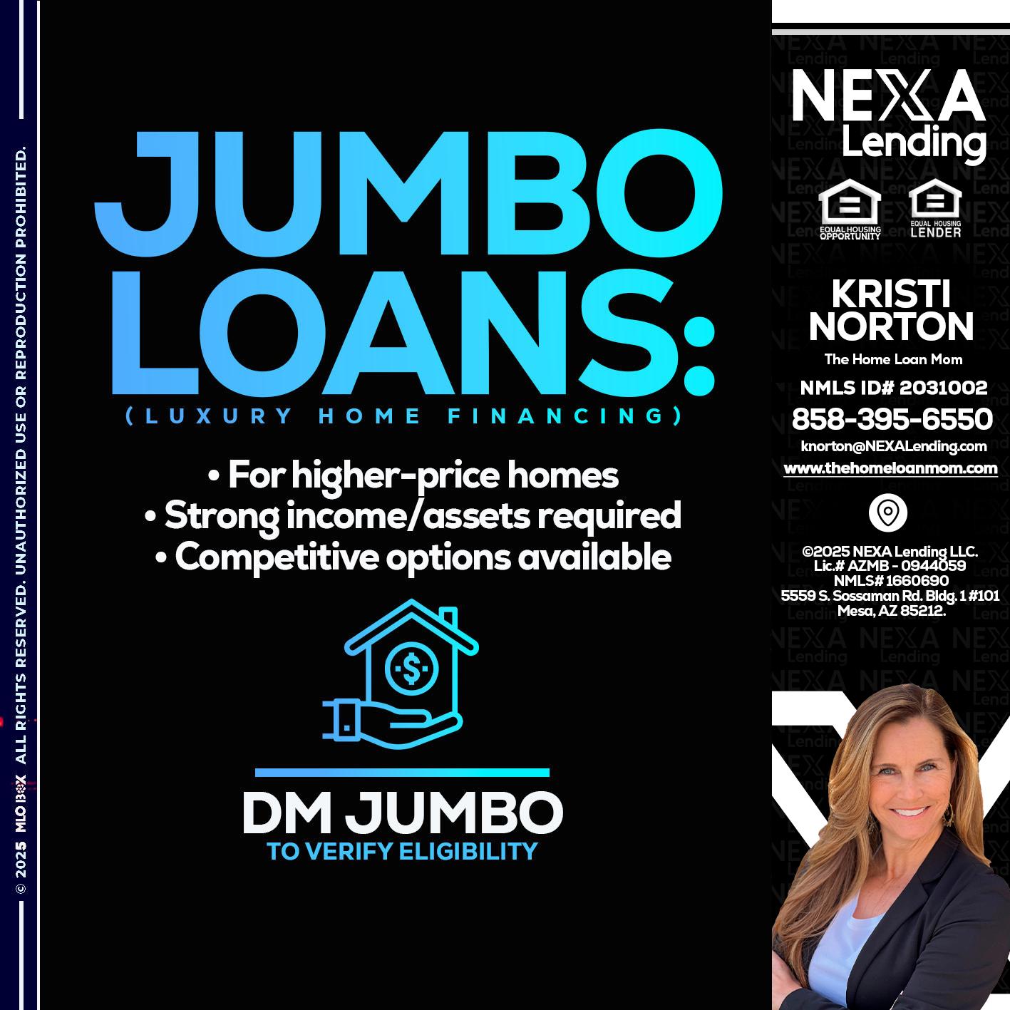 JUMBO LOANS - Kristi Norton -The Home Loan Mom
