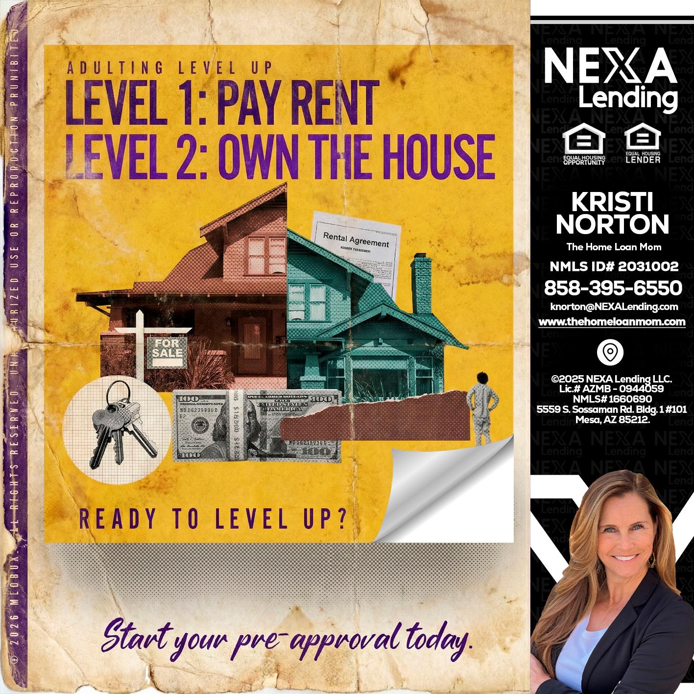 LEVEL 1 - Kristi Norton -The Home Loan Mom