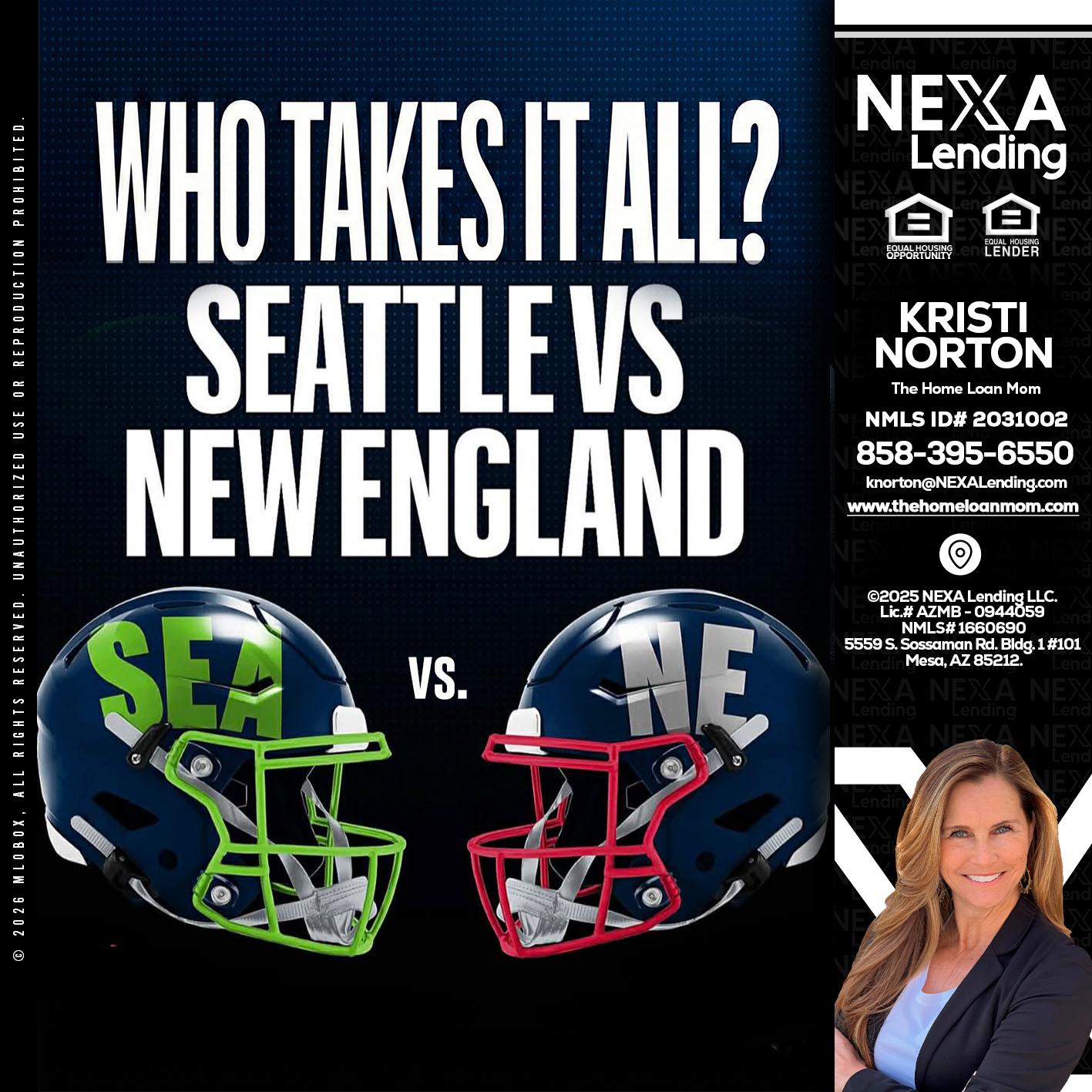 WHO TAKE IT ALL? - Kristi Norton -The Home Loan Mom