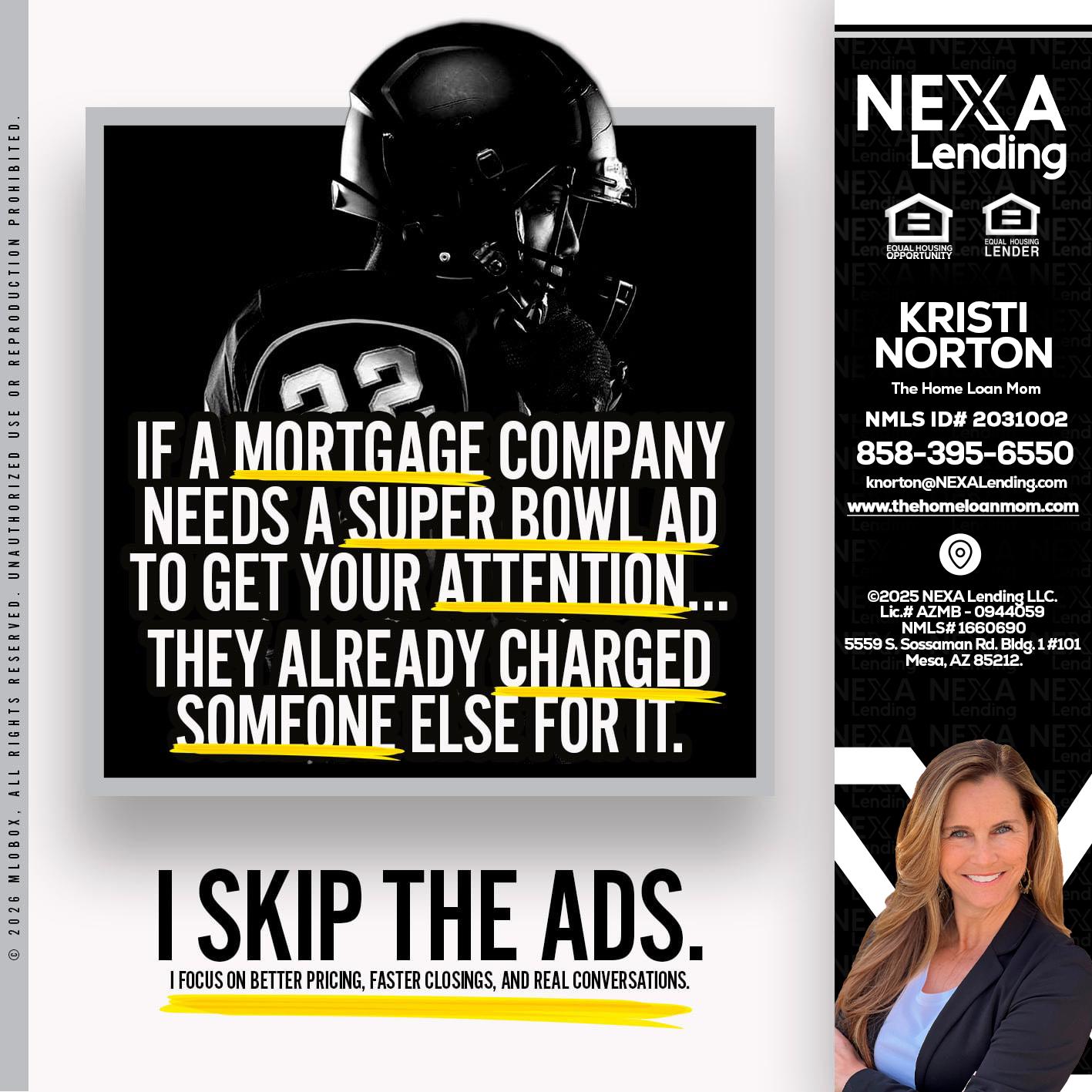 if a mortgage ad - Kristi Norton -The Home Loan Mom