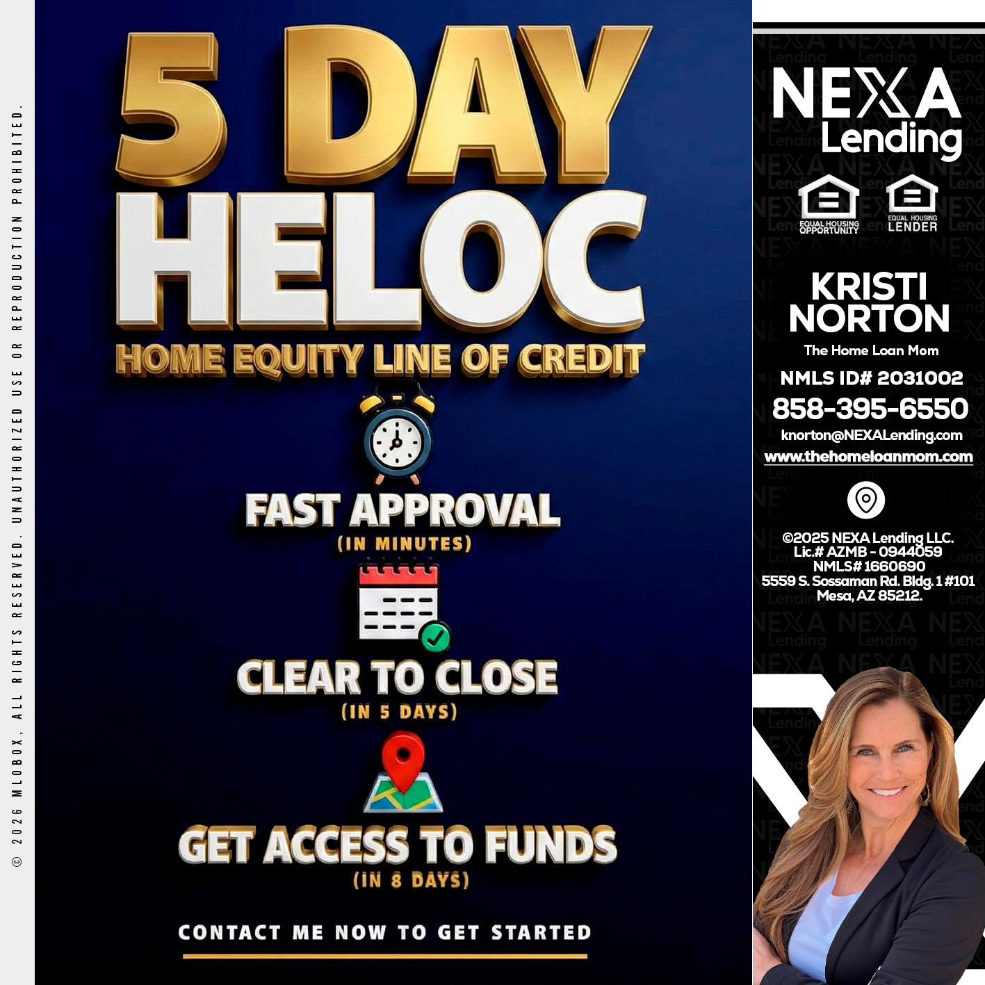 5 day hello - Kristi Norton -The Home Loan Mom