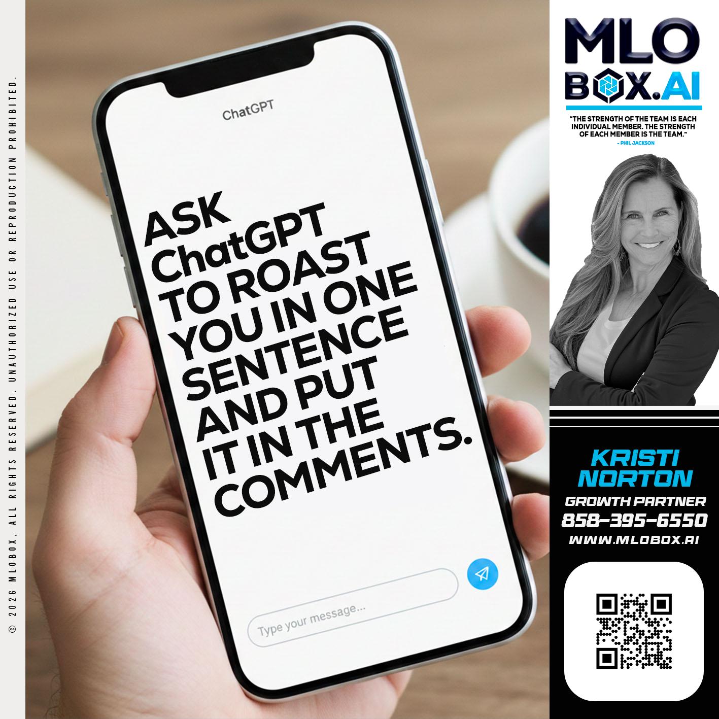 ASK CHAT GPT - Kristi Norton -The Home Loan Mom