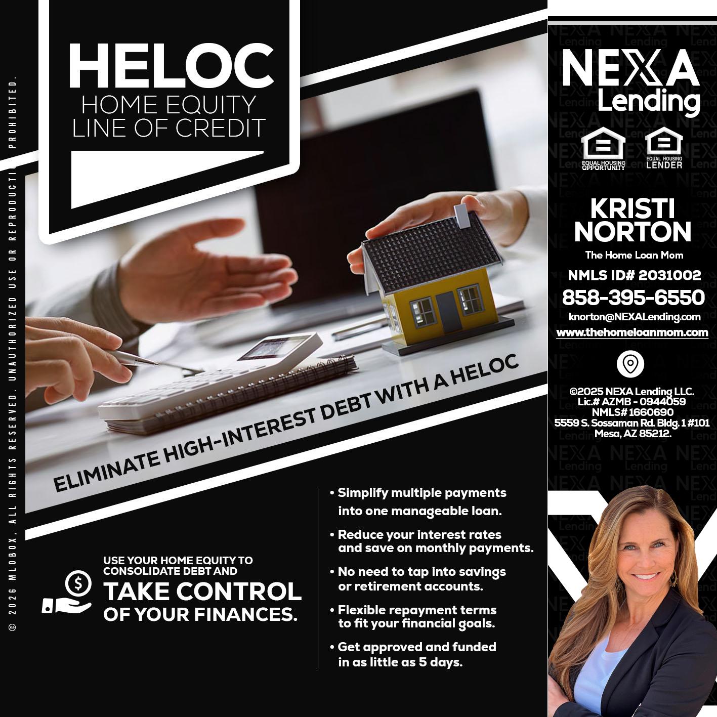 HELOC - Kristi Norton -The Home Loan Mom