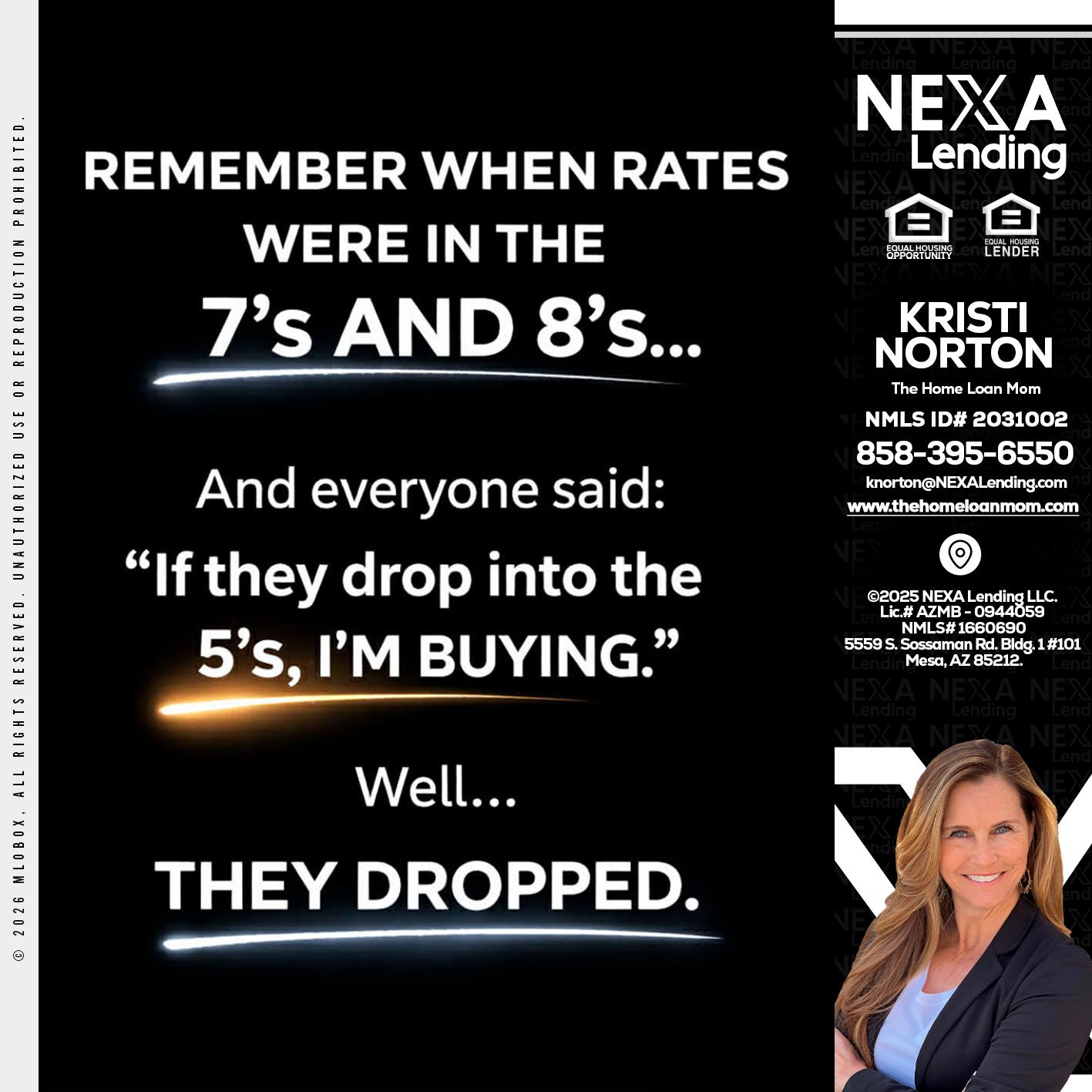 REMEMBER WHEN - Kristi Norton -The Home Loan Mom