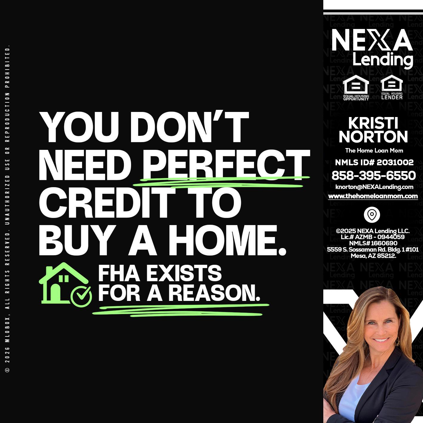 you don't need - Kristi Norton -The Home Loan Mom