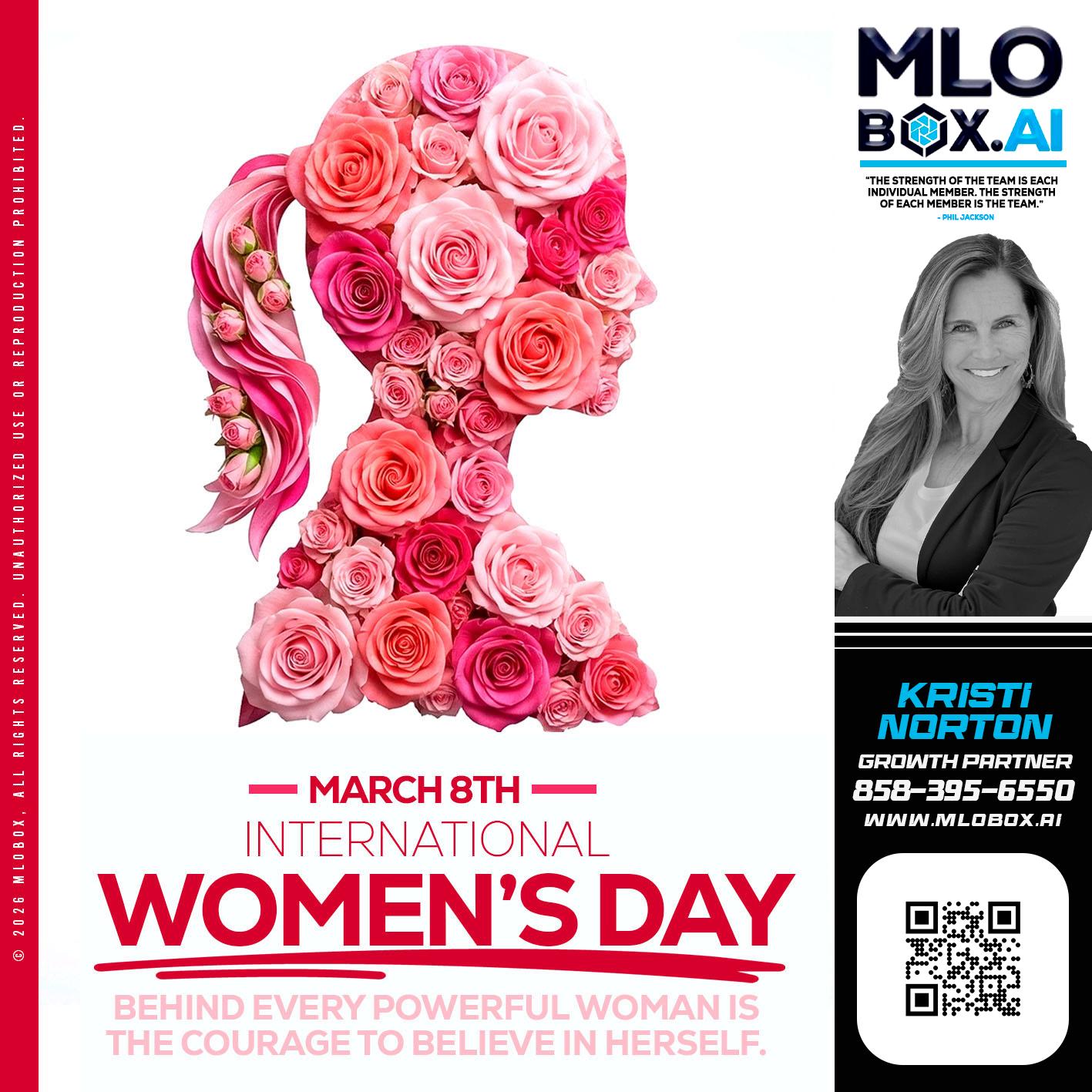 MARCH 8TH - Kristi Norton -The Home Loan Mom