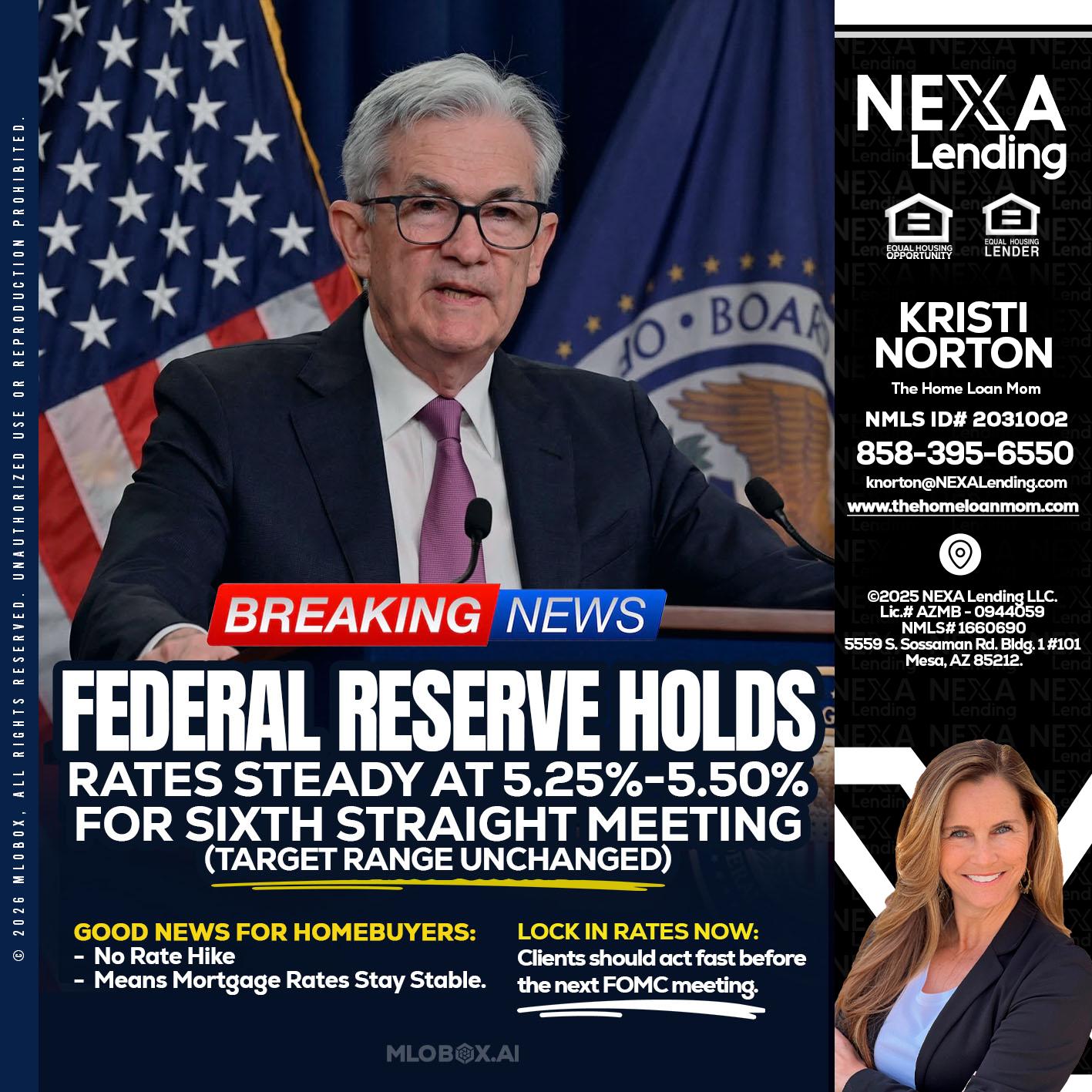 federal reserve - Kristi Norton -The Home Loan Mom