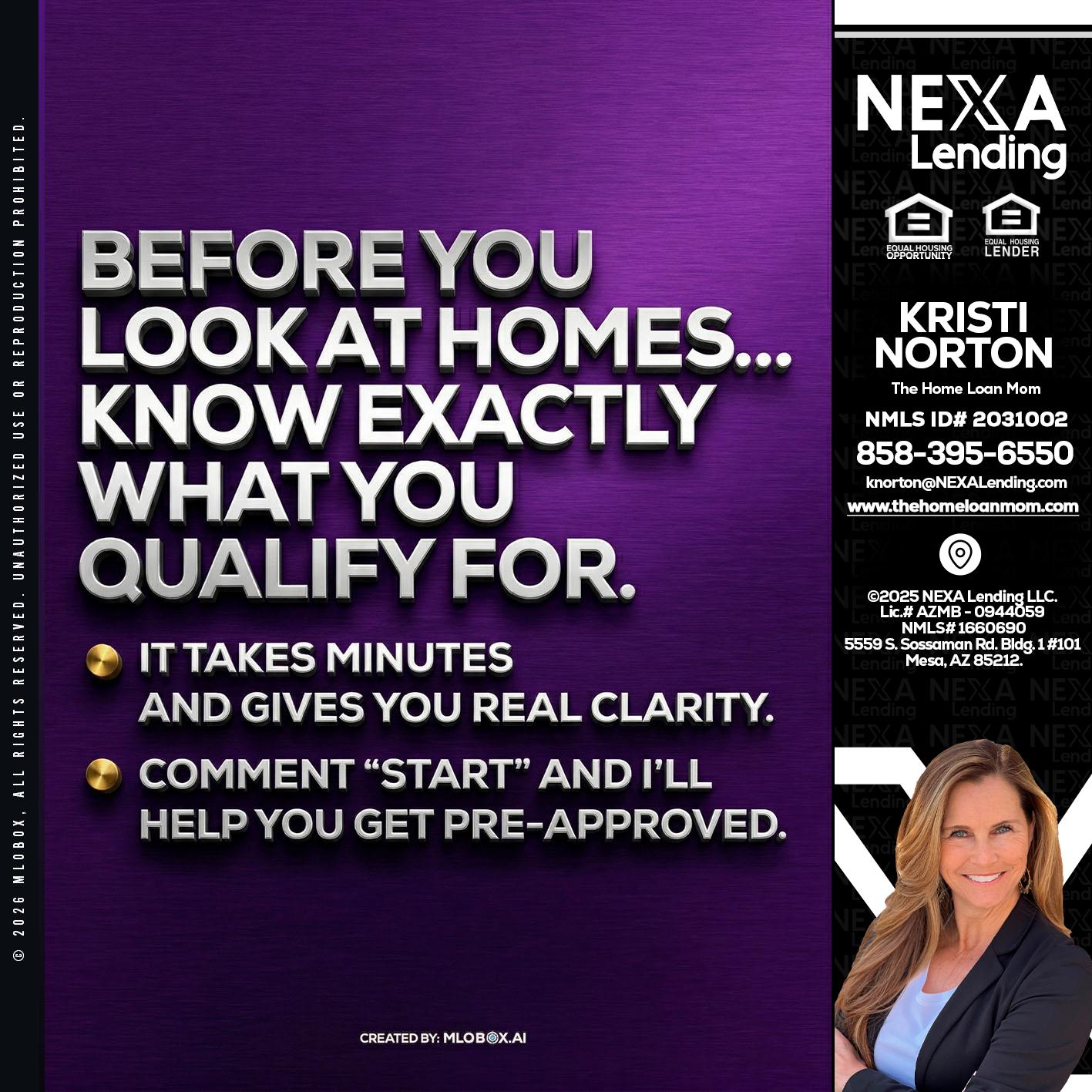 BEFORE YOU - Kristi Norton -The Home Loan Mom