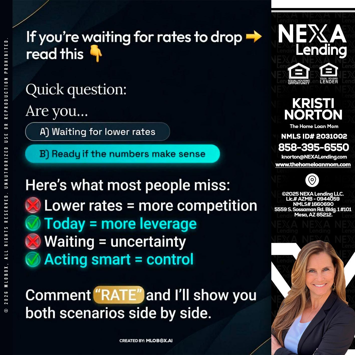 IF YOU ARE - Kristi Norton -The Home Loan Mom