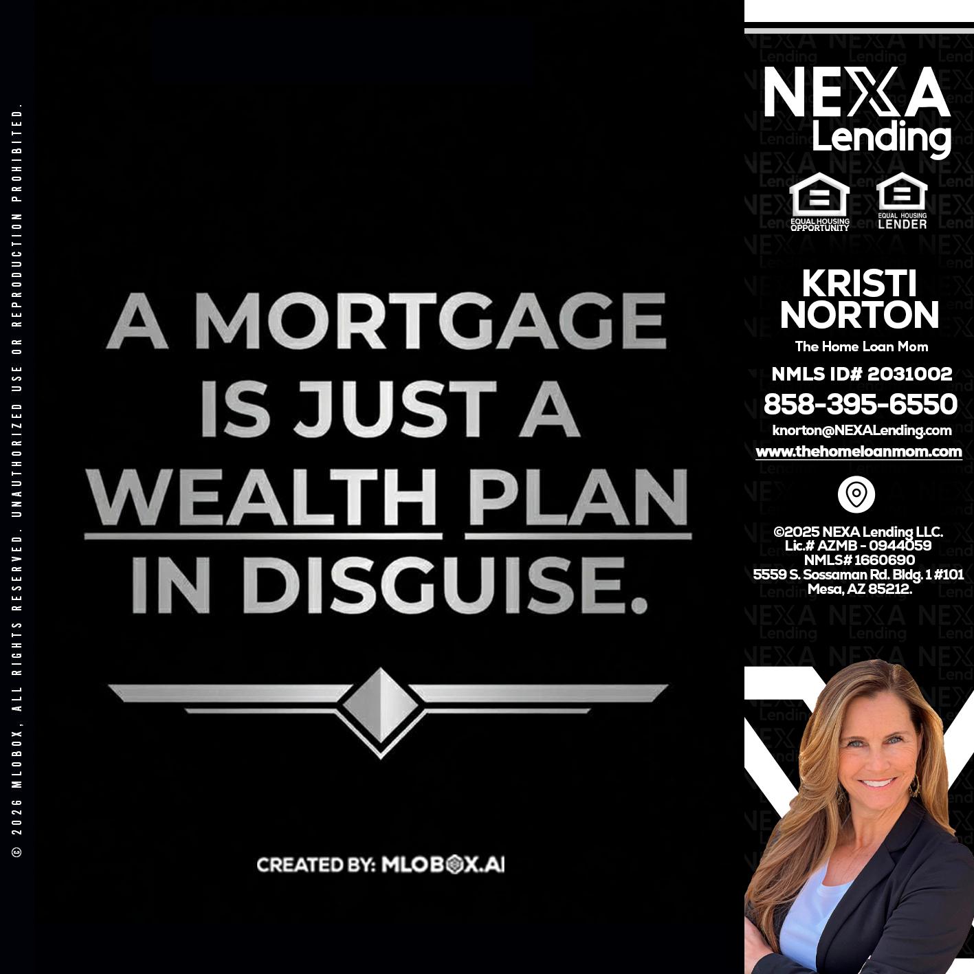 a mortgage is just - Kristi Norton -The Home Loan Mom