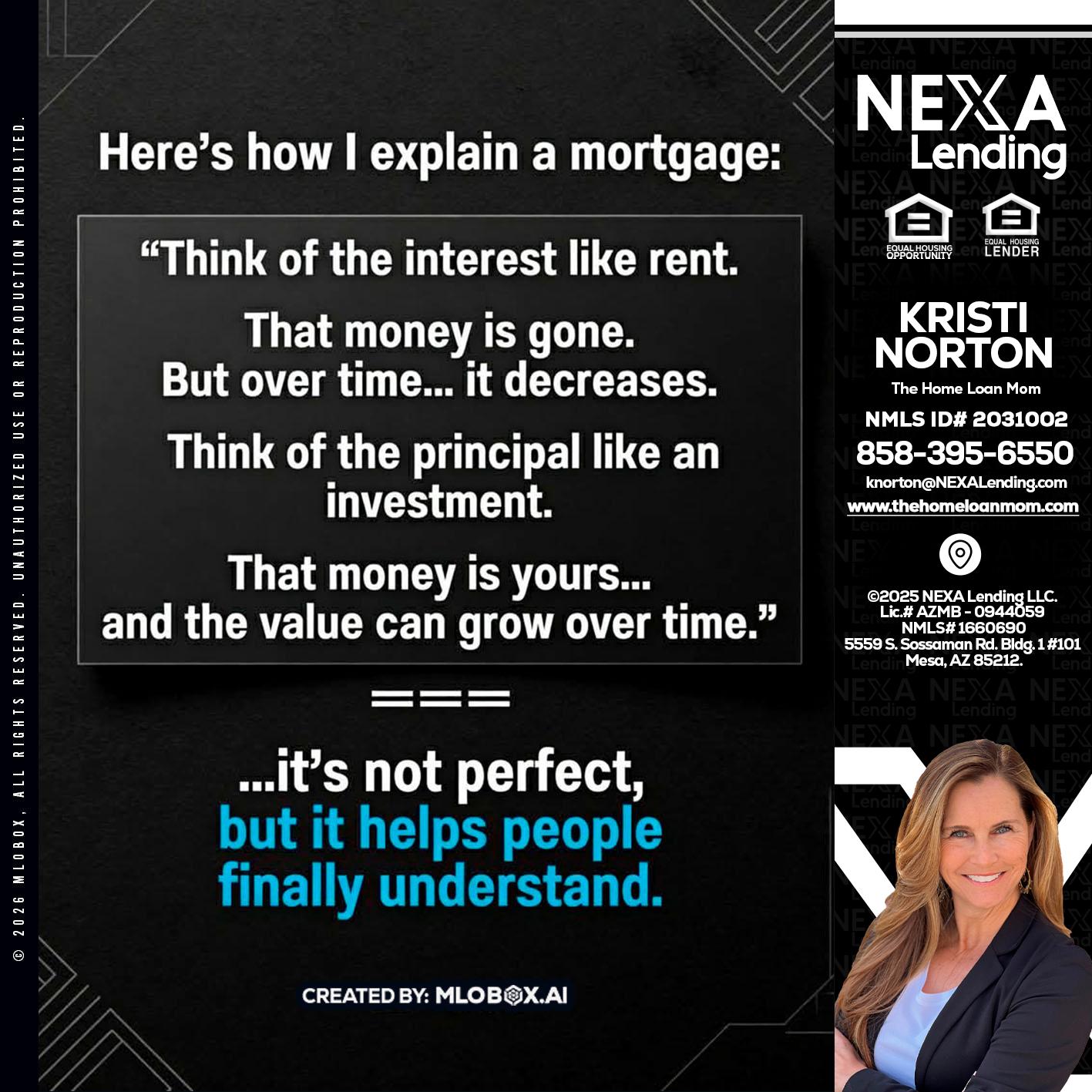 HERES NOW - Kristi Norton -The Home Loan Mom
