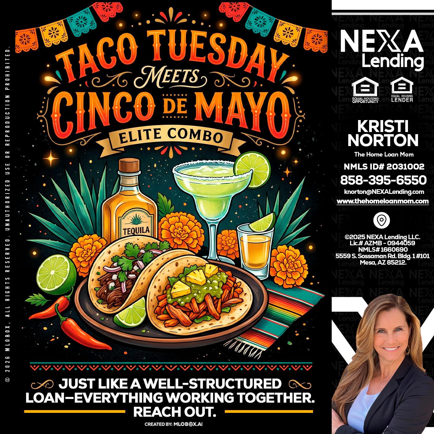 TACO TUESDAY - Kristi Norton -The Home Loan Mom