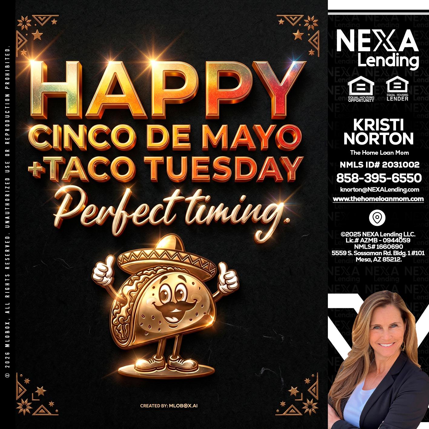 happy 5 de mayo - Kristi Norton -The Home Loan Mom