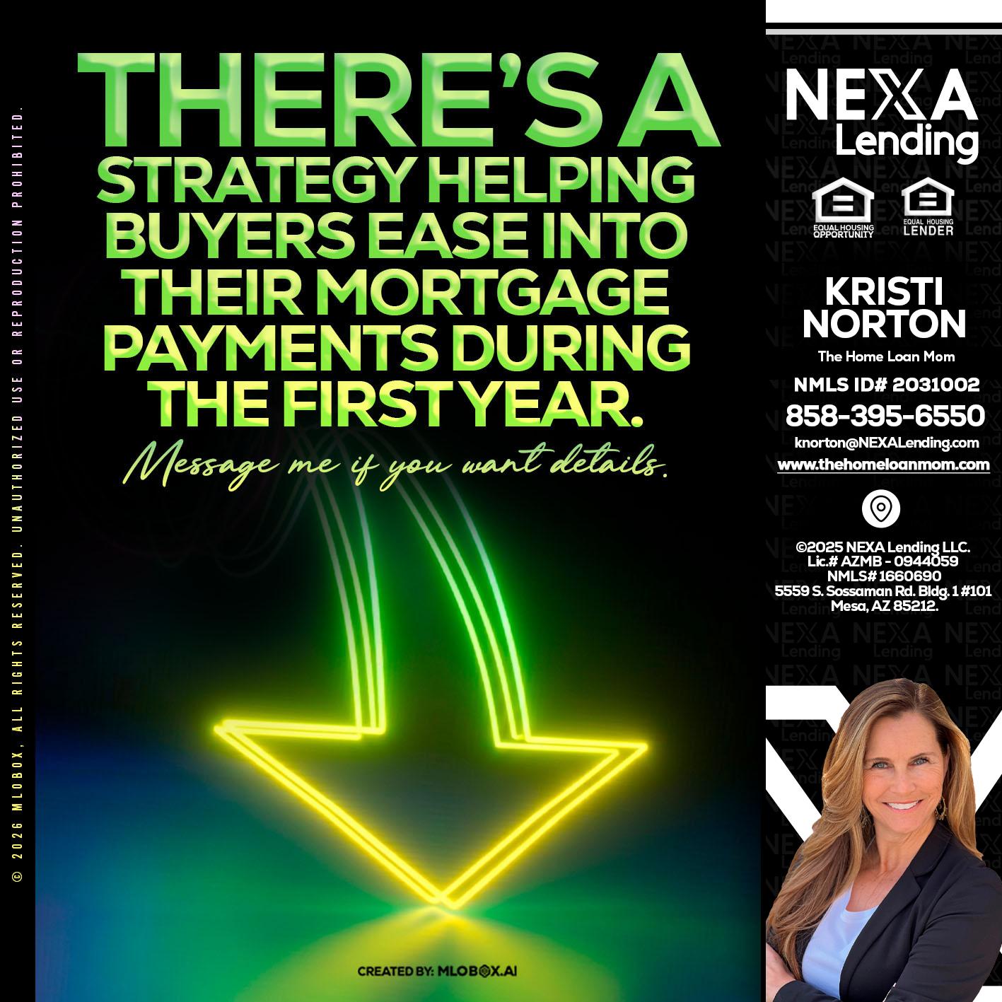 THERES A STATEGY - Kristi Norton -The Home Loan Mom