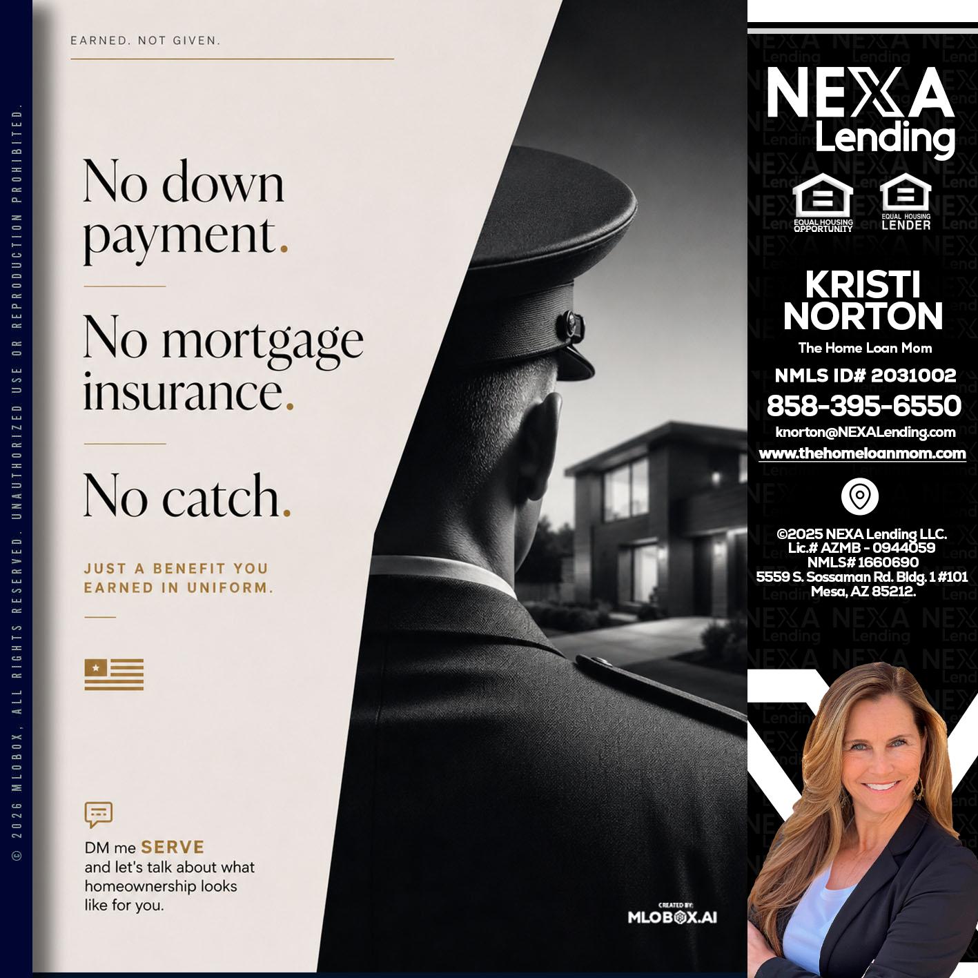 NO DOWN PAYMENT - Kristi Norton -The Home Loan Mom