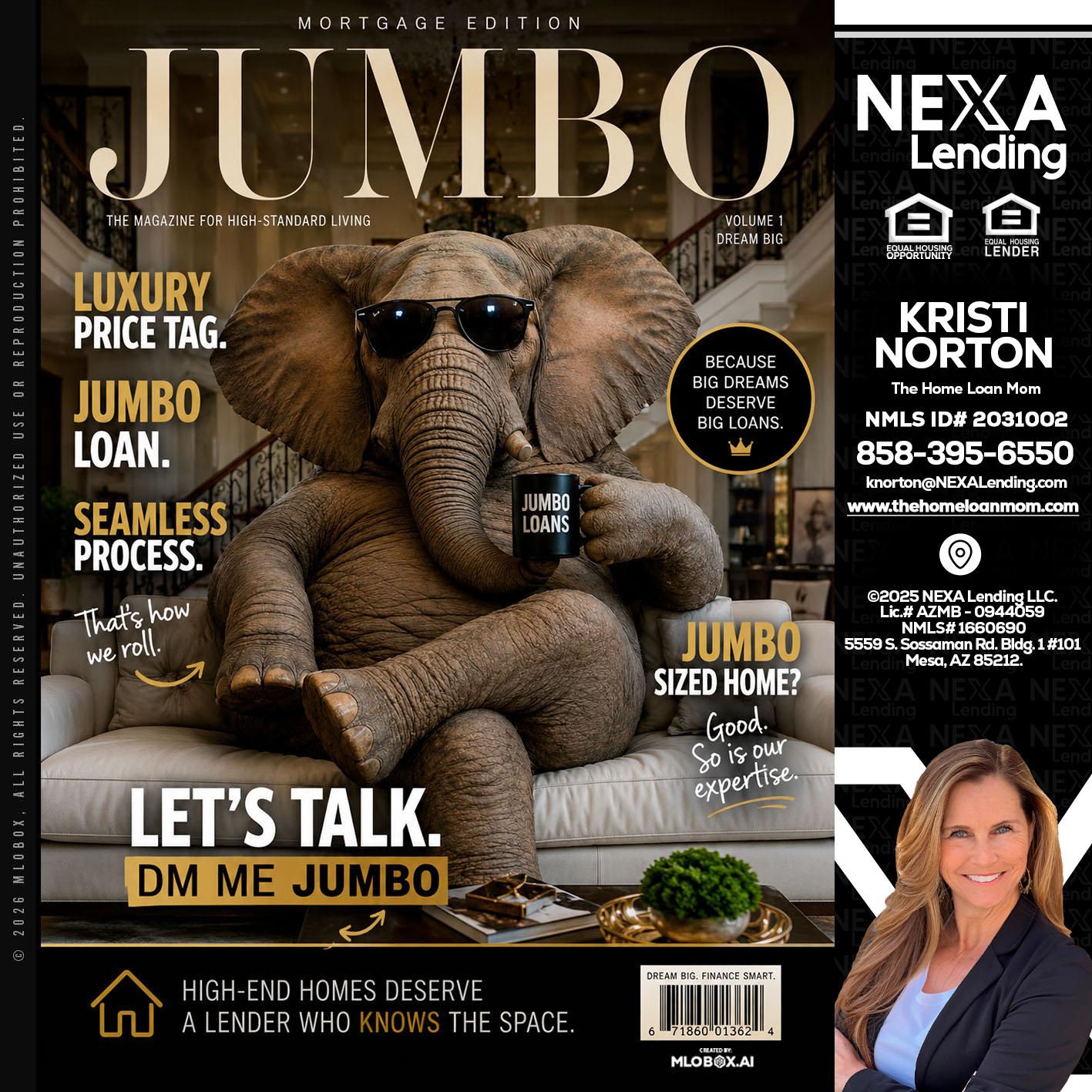 JUMBO LOANS - Kristi Norton -The Home Loan Mom