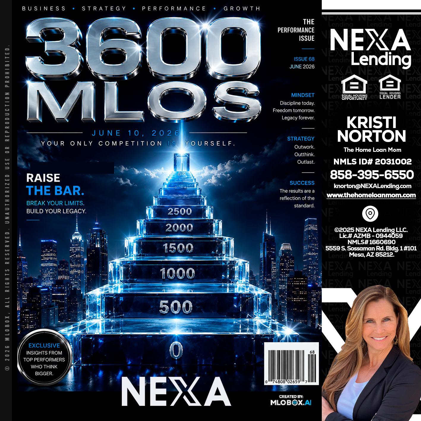 3600 MLOs - Kristi Norton -The Home Loan Mom