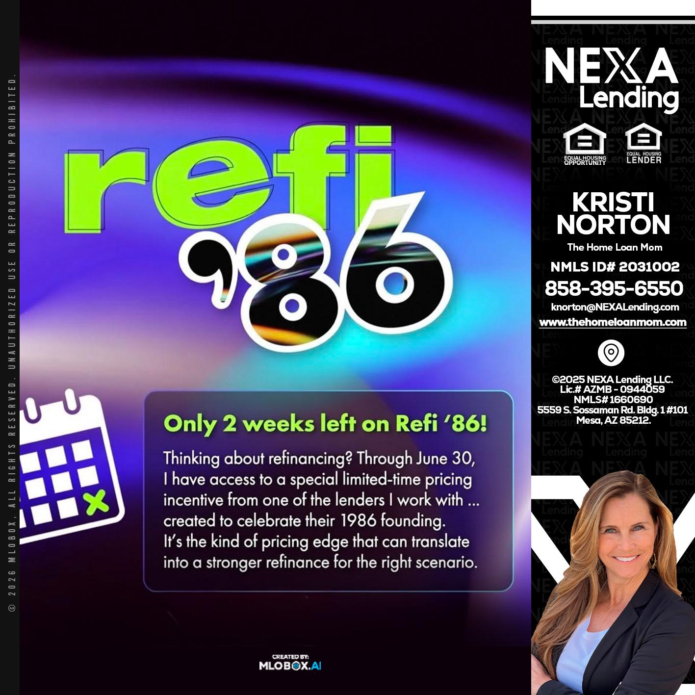 REFI 86 - Kristi Norton -The Home Loan Mom