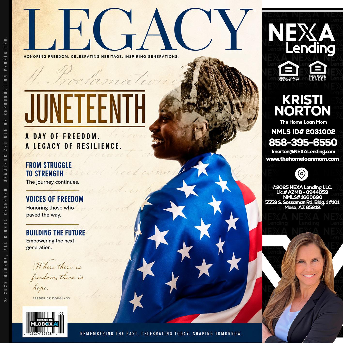 LEGACY - Kristi Norton -The Home Loan Mom
