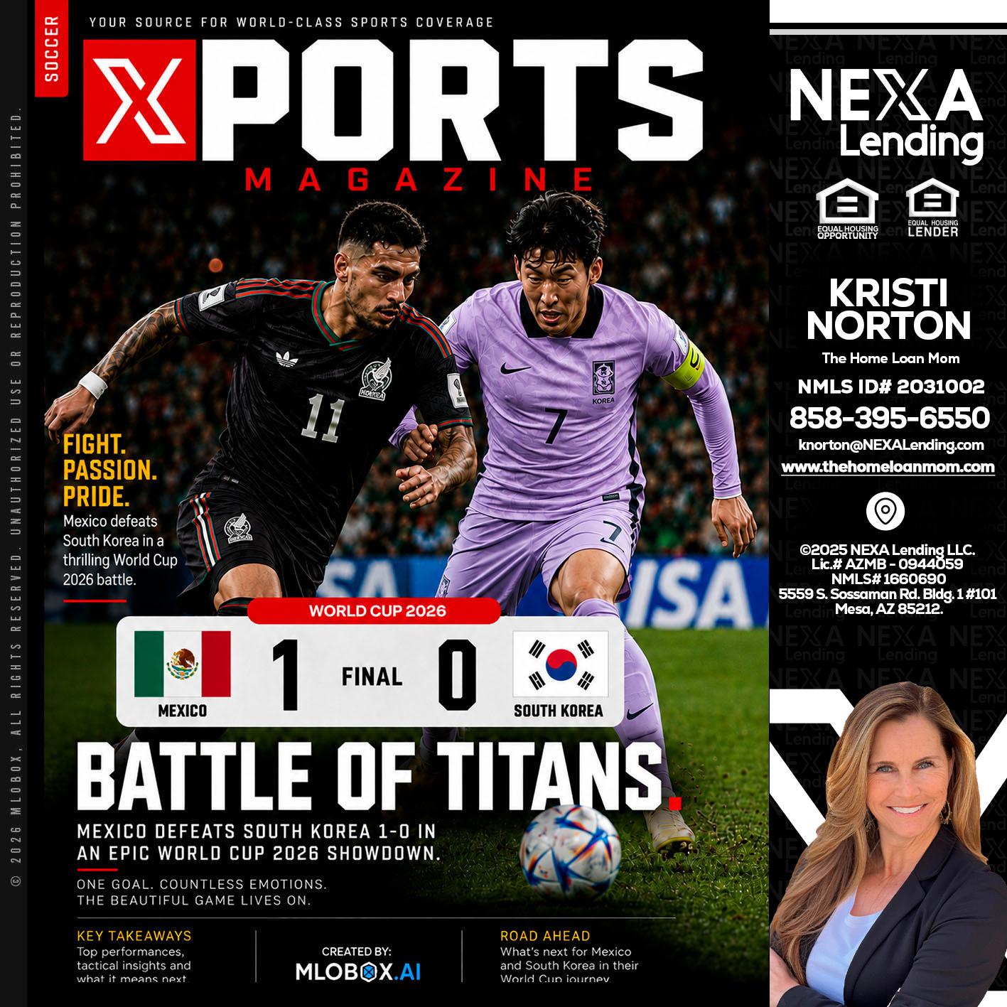 XPORTS MAGAZINE - Kristi Norton -The Home Loan Mom