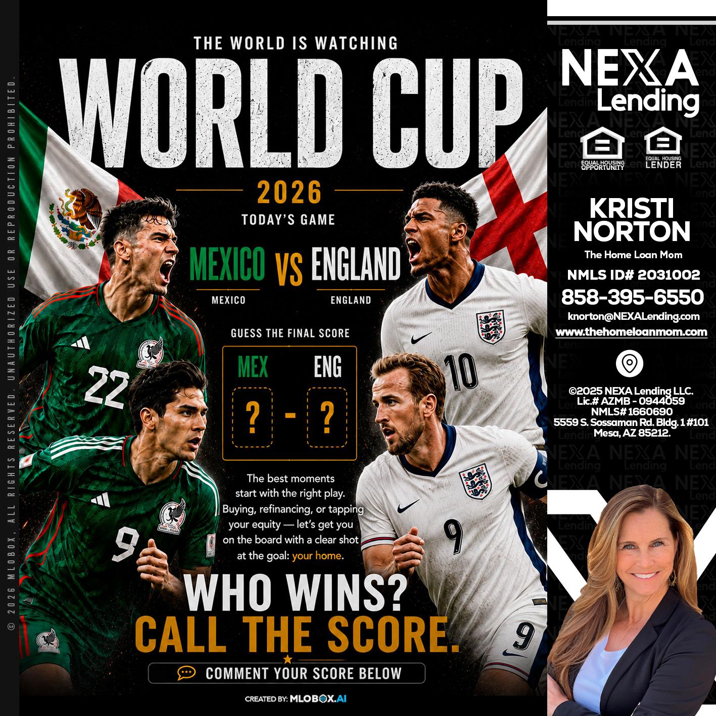 WHO'S WIN - Kristi Norton -The Home Loan Mom