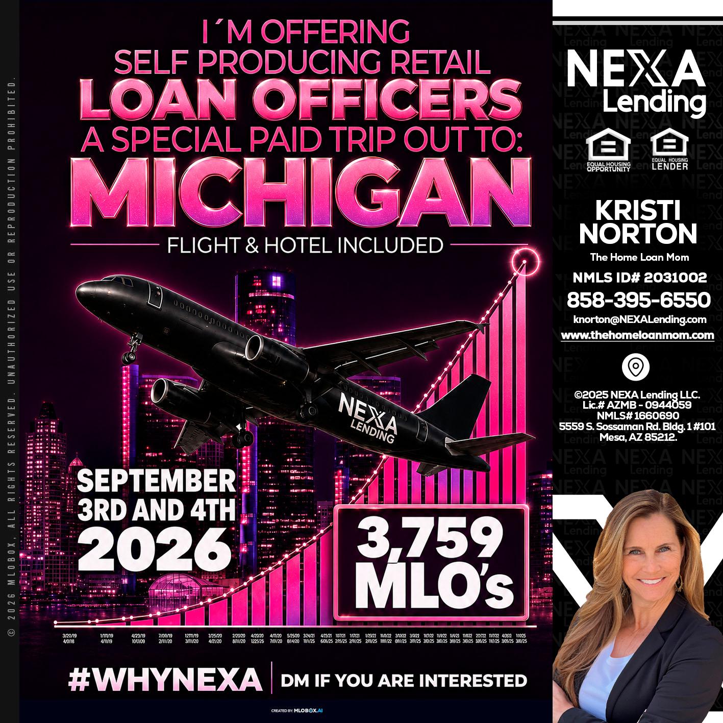 MICHIGAN TRIP - Kristi Norton -The Home Loan Mom