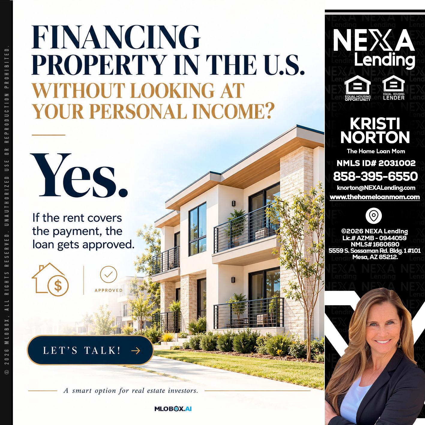 FINANCING - Kristi Norton -The Home Loan Mom