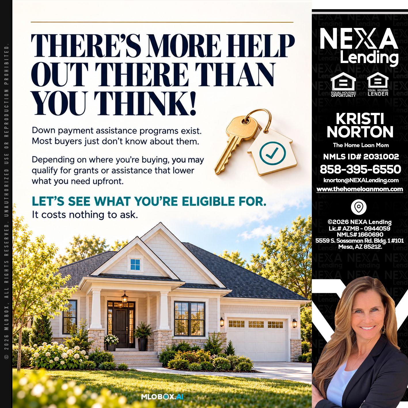 THERES MORE - Kristi Norton -The Home Loan Mom